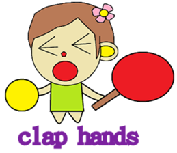 A small contingent polite in English sticker #12833065