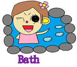 A small contingent polite in English sticker #12833068