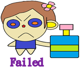 A small contingent polite in English sticker #12833070