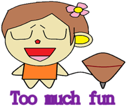 A small contingent polite in English sticker #12833071