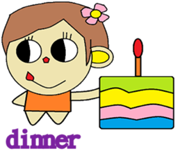 A small contingent polite in English sticker #12833074