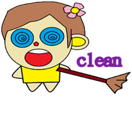 A small contingent polite in English sticker #12833080