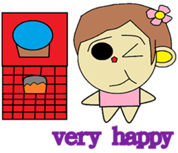 A small contingent polite in English sticker #12833082