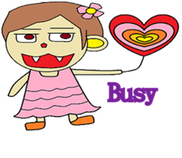 A small contingent polite in English sticker #12833085