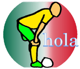 Soccer Player(Spanish) sticker #12833247