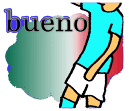 Soccer Player(Spanish) sticker #12833252