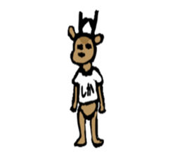 The deer in NARA sticker #12833709