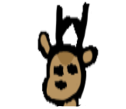 The deer in NARA sticker #12833710