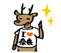The deer in NARA sticker #12833713
