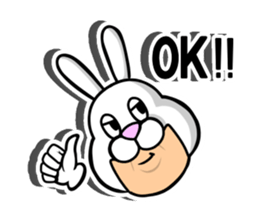 Justice Rabbit sticker #12833767