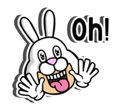 Justice Rabbit sticker #12833785