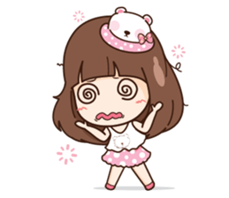 Milin a Cute office lady + sticker #12834192