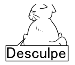 Brasil gato sticker #12834531