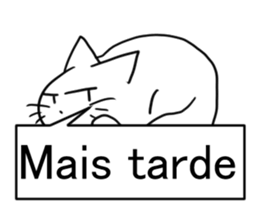 Brasil gato sticker #12834535