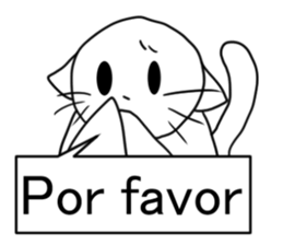 Brasil gato sticker #12834541