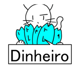 Brasil gato sticker #12834550