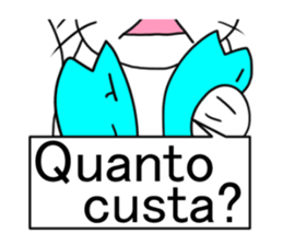 Brasil gato sticker #12834553