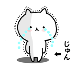 Name Sticker Jun can be used sticker #12835262