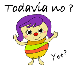 Merlin and Arlene and Yulin  " in Spain" sticker #12835860