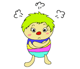 Merlin and Arlene and Yulin  " in Spain" sticker #12835866