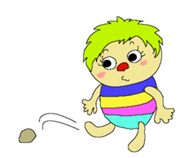 Merlin and Arlene and Yulin  " in Spain" sticker #12835869