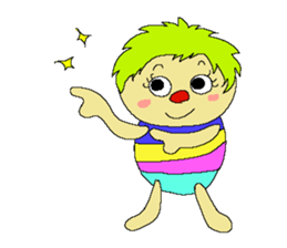 Merlin and Arlene and Yulin  " in Spain" sticker #12835874