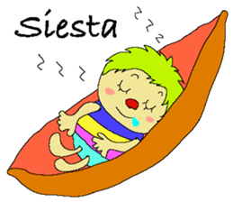 Merlin and Arlene and Yulin  " in Spain" sticker #12835882