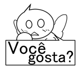 Brasil anjo sticker #12835954