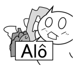 Brasil anjo sticker #12835957