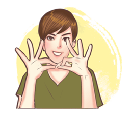 minh ho sticker #12836206