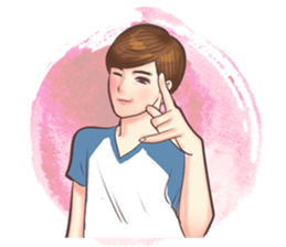 minh ho sticker #12836207