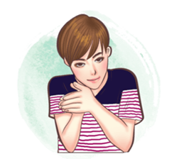 minh ho sticker #12836208