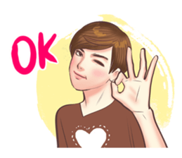 minh ho sticker #12836209