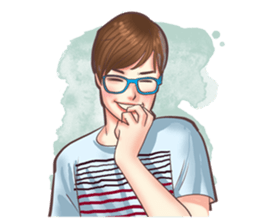 minh ho sticker #12836212