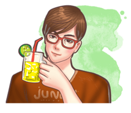 minh ho sticker #12836215