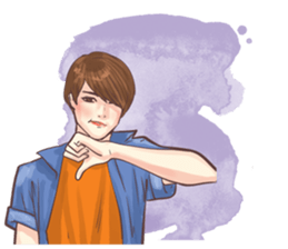 minh ho sticker #12836218