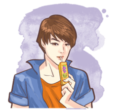 minh ho sticker #12836220