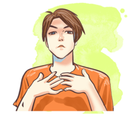 minh ho sticker #12836238