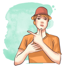 minh ho sticker #12836240