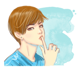 minh ho sticker #12836241