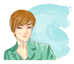 minh ho sticker #12836244