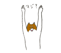 Dog's name is Megumi sticker #12836435