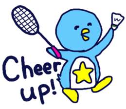 Badminton is fun sticker #12836571