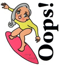 Tokyo Jenne Surfer sticker #12837279