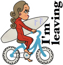 Tokyo Jenne Surfer sticker #12837285