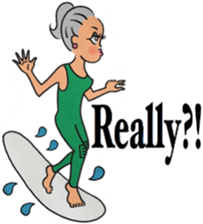 Tokyo Jenne Surfer sticker #12837309