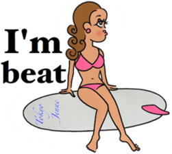 Tokyo Jenne Surfer sticker #12837319