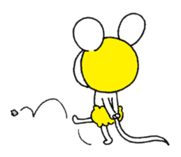 The three polite mice[English] sticker #12837385