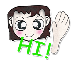 Hi! my name Satoru. I love you.^^ sticker #12837393