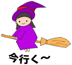 Halloween lovely sticker sticker #12837515